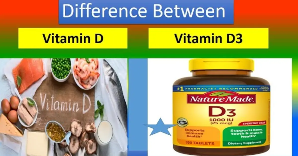 What is Difference Between Vitamin D and D3?